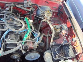 1989 TOYOTA PICK-UP 2WD, 2.4L AUTO, COLOR RED, STK Z15859